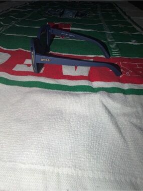 Goodr Mind The Wage Gap Wedge Blue Polarized Sunglasses